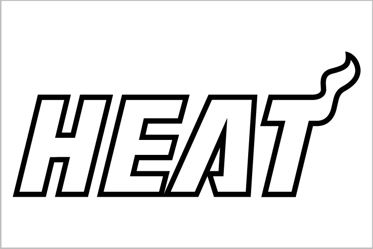 Miami Heat 2012-Pres Wordmark Logo v2 DIY iron on transfer (heat transfer)
